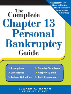 cover image of Complete Chapter 13 Personal Bankruptcy Guide